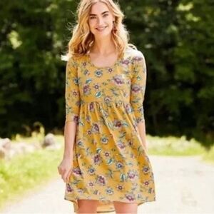 Matilda Jane Women’s Size Small A Place in the Sun Dress Yellow Floral